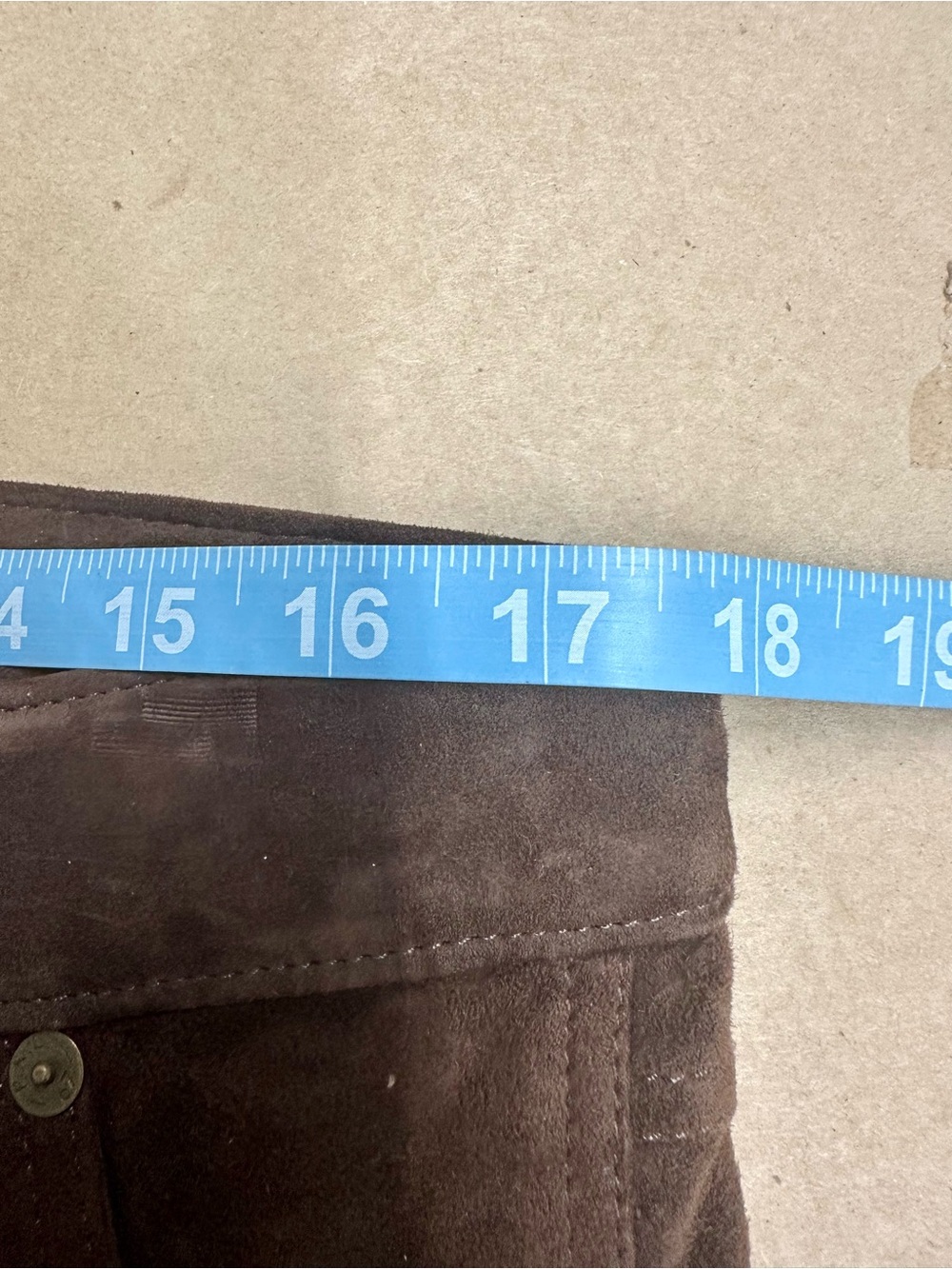 Suede Polo Carpenter Pants - Brown - Picture 5 of 8